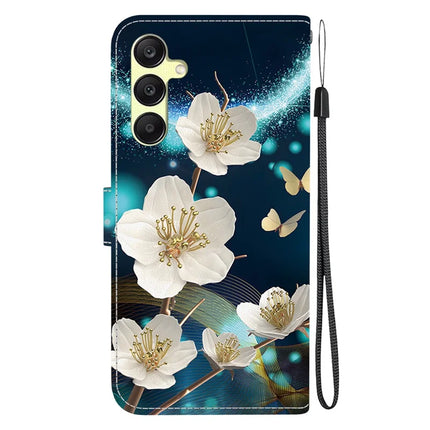 For Samsung Galaxy A25 5G (Global) (161.0 x 76.5 x 8.3mm) Case Pattern Printing Leather Wallet Phone Cover with Lanyard