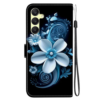 For Samsung Galaxy A25 5G (Global) (161.0 x 76.5 x 8.3mm) Case Pattern Printing Leather Wallet Phone Cover with Lanyard