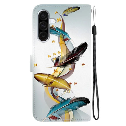 For Samsung Galaxy A56 5G  /  A36 5G Case Pattern Printing Anti-Drop Leather Flip Wallet Phone Cover with Lanyard