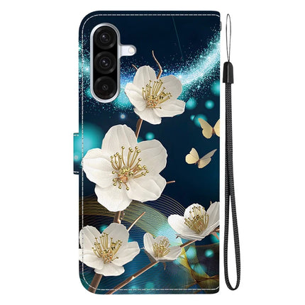 For Samsung Galaxy A56 5G  /  A36 5G Case Pattern Printing Anti-Drop Leather Flip Wallet Phone Cover with Lanyard