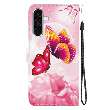 For Samsung Galaxy A56 5G  /  A36 5G Case Pattern Printing Anti-Drop Leather Flip Wallet Phone Cover with Lanyard