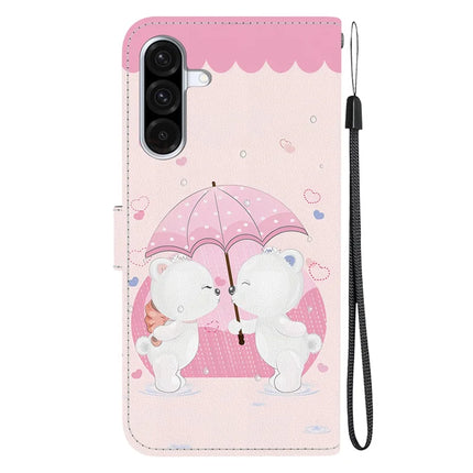 For Samsung Galaxy A56 5G  /  A36 5G Case Pattern Printing Anti-Drop Leather Flip Wallet Phone Cover with Lanyard