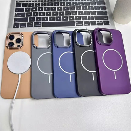 For iPhone 16 Pro Max Case Compatible with MagSafe Ultra Slim PC Phone Back Cover