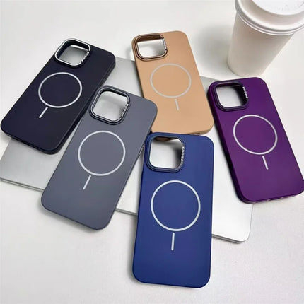For iPhone 16 Pro Max Case Compatible with MagSafe Ultra Slim PC Phone Back Cover