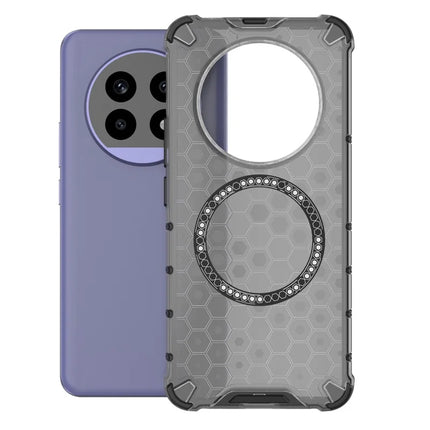 For Realme 13 Pro 5G (Global) Case Compatible with MagSafe Honeycomb Design TPU + PC Phone Cover