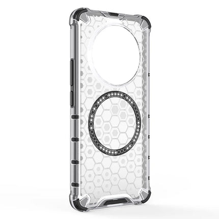 For Realme 13 Pro 5G (Global) Case Compatible with MagSafe Honeycomb Design TPU + PC Phone Cover
