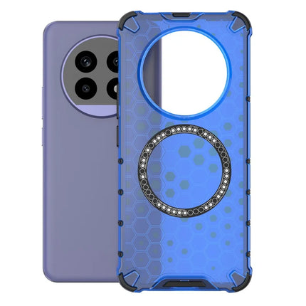 For Realme 13 Pro 5G (Global) Case Compatible with MagSafe Honeycomb Design TPU + PC Phone Cover