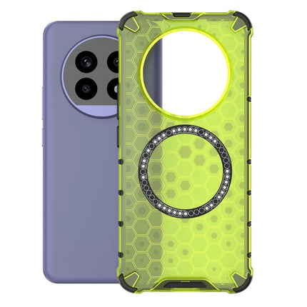 For Realme 13 Pro 5G (Global) Case Compatible with MagSafe Honeycomb Design TPU + PC Phone Cover