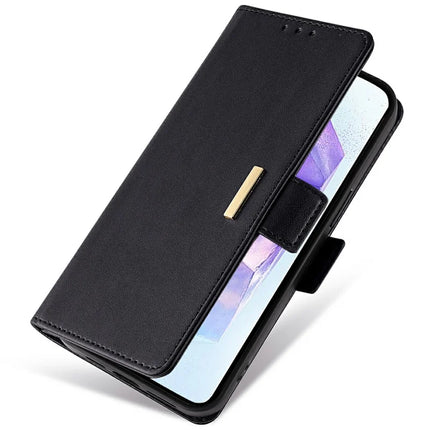 For Samsung Galaxy A36 5G Leather Wallet Case RFID Blocking Stand Cover with Hand Strap
