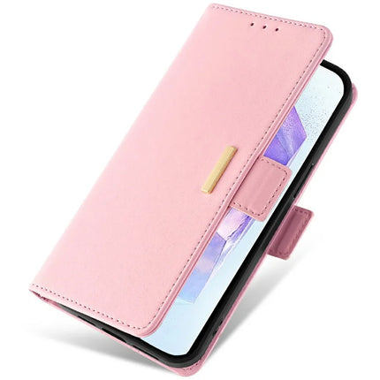 For Samsung Galaxy A36 5G Leather Wallet Case RFID Blocking Stand Cover with Hand Strap