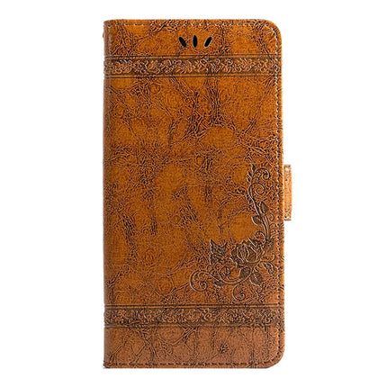 For iPhone 16 Pro Leather Case Flower Imprint Wallet Phone Cover with Side Buckle