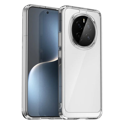 WANLONFENG MF Series for Honor Magic7 5G Case TPU Acrylic Clear Phone Cover with Tempered Glass Film