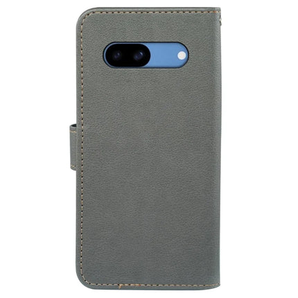 For Google Pixel 8a Leather Case Litchi Texture Wallet RFID Blocking Phone Cover