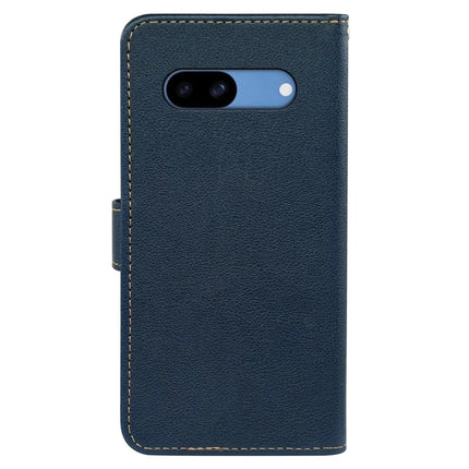 For Google Pixel 8a Leather Case Litchi Texture Wallet RFID Blocking Phone Cover