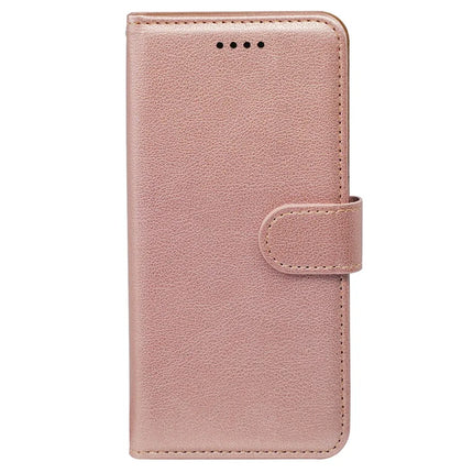 For iPhone 14 Leather Case Litchi Texture Wallet RFID Blocking Phone Cover