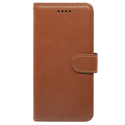 For iPhone 13 Leather Case Litchi Texture Wallet RFID Blocking Phone Cover