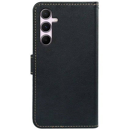 For Samsung Galaxy A55 5G Leather Case Litchi Texture Wallet RFID Blocking Phone Cover