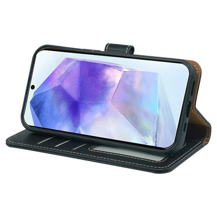 For Samsung Galaxy A05s 4G Leather Case Litchi Texture Wallet RFID Blocking Phone Cover