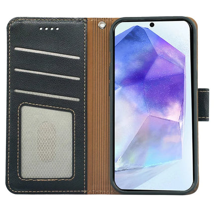 For Samsung Galaxy A05s 4G Leather Case Litchi Texture Wallet RFID Blocking Phone Cover