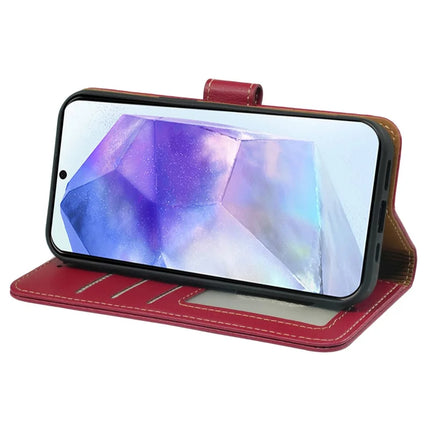 For Samsung Galaxy A05s 4G Leather Case Litchi Texture Wallet RFID Blocking Phone Cover