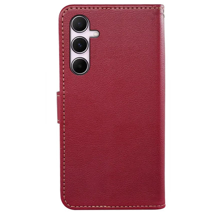For Samsung Galaxy A05s 4G Leather Case Litchi Texture Wallet RFID Blocking Phone Cover