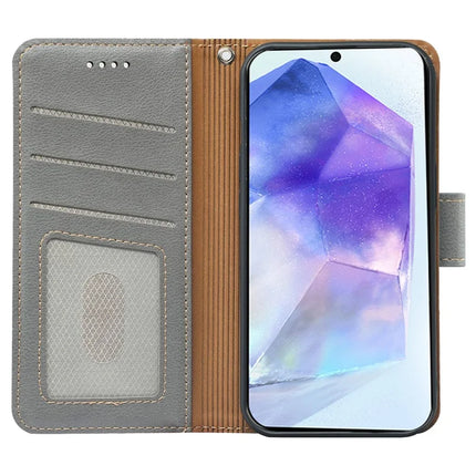 For Samsung Galaxy A05s 4G Leather Case Litchi Texture Wallet RFID Blocking Phone Cover