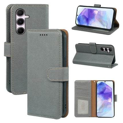 For Samsung Galaxy A05s 4G Leather Case Litchi Texture Wallet RFID Blocking Phone Cover