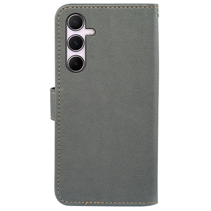 For Samsung Galaxy A05s 4G Leather Case Litchi Texture Wallet RFID Blocking Phone Cover