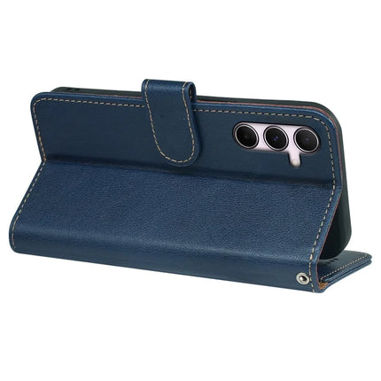 For Samsung Galaxy A05s 4G Leather Case Litchi Texture Wallet RFID Blocking Phone Cover