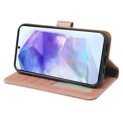 For Samsung Galaxy A05s 4G Leather Case Litchi Texture Wallet RFID Blocking Phone Cover