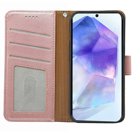 For Samsung Galaxy A05s 4G Leather Case Litchi Texture Wallet RFID Blocking Phone Cover