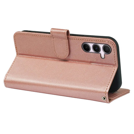 For Samsung Galaxy A05s 4G Leather Case Litchi Texture Wallet RFID Blocking Phone Cover
