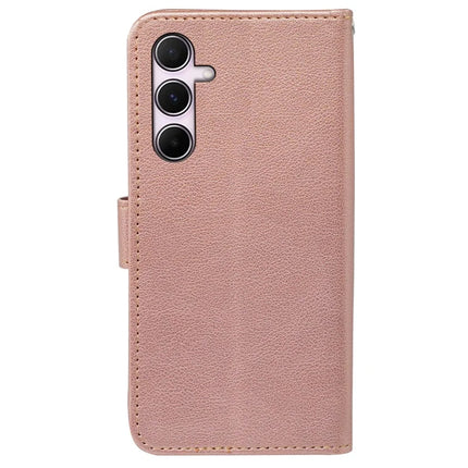 For Samsung Galaxy A05s 4G Leather Case Litchi Texture Wallet RFID Blocking Phone Cover