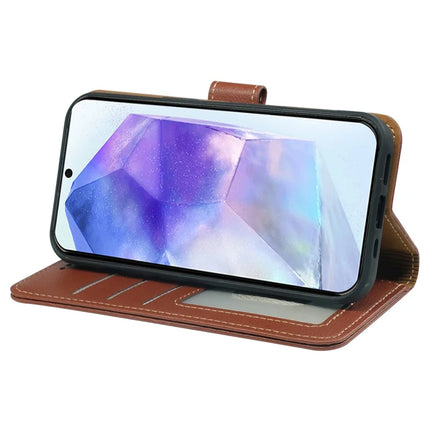 For Samsung Galaxy A05s 4G Leather Case Litchi Texture Wallet RFID Blocking Phone Cover