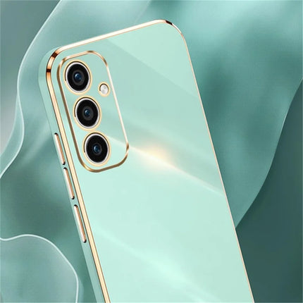 XINLI For Samsung Galaxy A36 5G Case TPU Phone Cover with Electroplating Frame