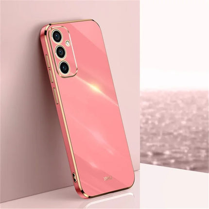 XINLI For Samsung Galaxy A36 5G Case TPU Phone Cover with Electroplating Frame