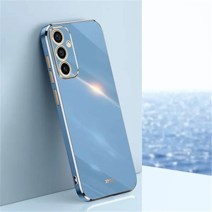 XINLI For Samsung Galaxy A36 5G Case TPU Phone Cover with Electroplating Frame