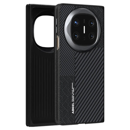 ABEEL For Huawei Mate X6 Case PC + Aluminum Alloy + PU Leather Phone Cover Compatible with MagSafe