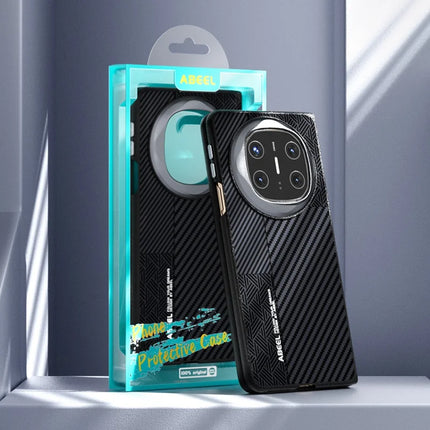 ABEEL For Huawei Mate X6 Case PC + Aluminum Alloy + PU Leather Phone Cover Compatible with MagSafe