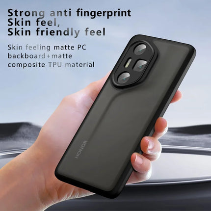 For Honor 300 Pro  /  300 Ultra Case Drop-Proof TPU + PC Matte Back Phone Cover