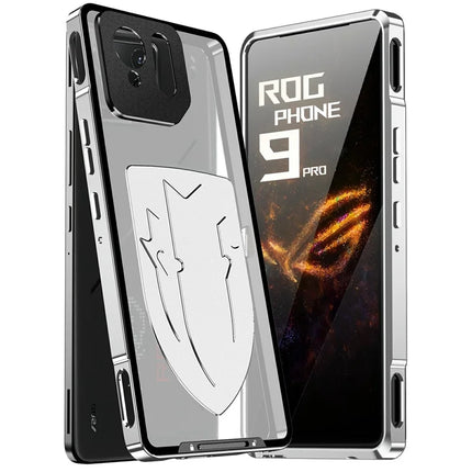 For Asus ROG Phone 9 5G / Phone 9 Pro 5G Case Heat Dissipation Metal Frame PC Phone Cover