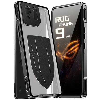 For Asus ROG Phone 9 5G / Phone 9 Pro 5G Case Heat Dissipation Metal Frame PC Phone Cover