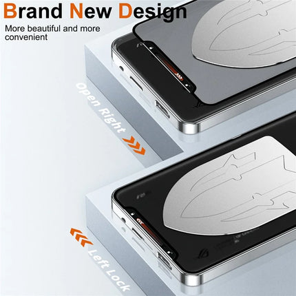 For Asus ROG Phone 9 5G / Phone 9 Pro 5G Case Heat Dissipation Metal Frame PC Phone Cover