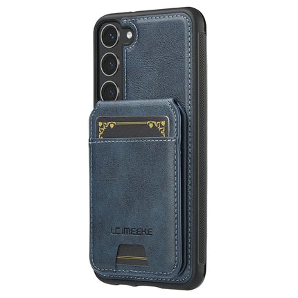 LC.IMEEKE L3 For Samsung Galaxy S23 Magnetic Case Detachable Card Holder Leather TPU Mobile Cover