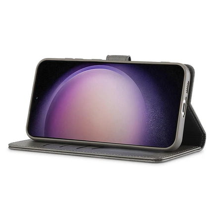 LC.IMEEKE For Samsung Galaxy A56 5G Case Calf Texture PU Leather Stand Wallet Phone Cover