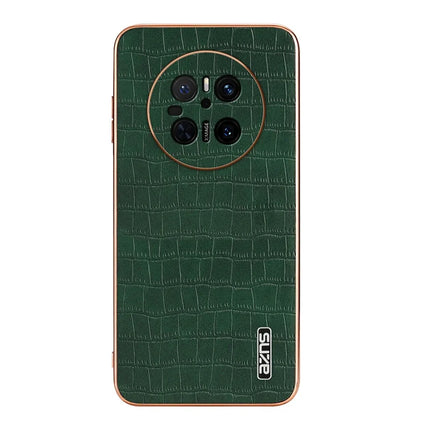 AZNS For Huawei Mate 70 Case Electroplating Crocodile Texture PU+TPU Phone Cover