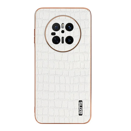 AZNS For Huawei Mate 70 Case Electroplating Crocodile Texture PU+TPU Phone Cover