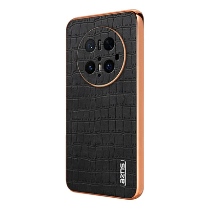 AZNS For Huawei Mate 70 Pro / 70 Pro+ Case Electroplating Crocodile Texture PU + TPU Phone Cover