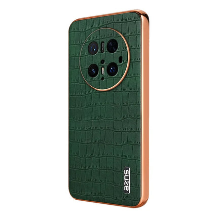 AZNS For Huawei Mate 70 Pro / 70 Pro+ Case Electroplating Crocodile Texture PU + TPU Phone Cover