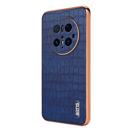 AZNS For Huawei Mate 70 Pro / 70 Pro+ Case Electroplating Crocodile Texture PU + TPU Phone Cover